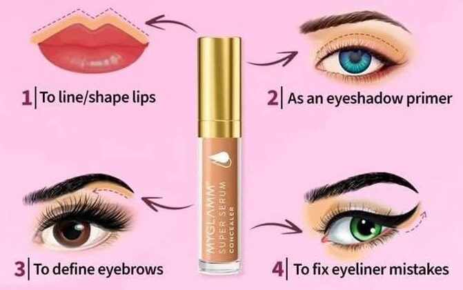 makeup hacks and tips